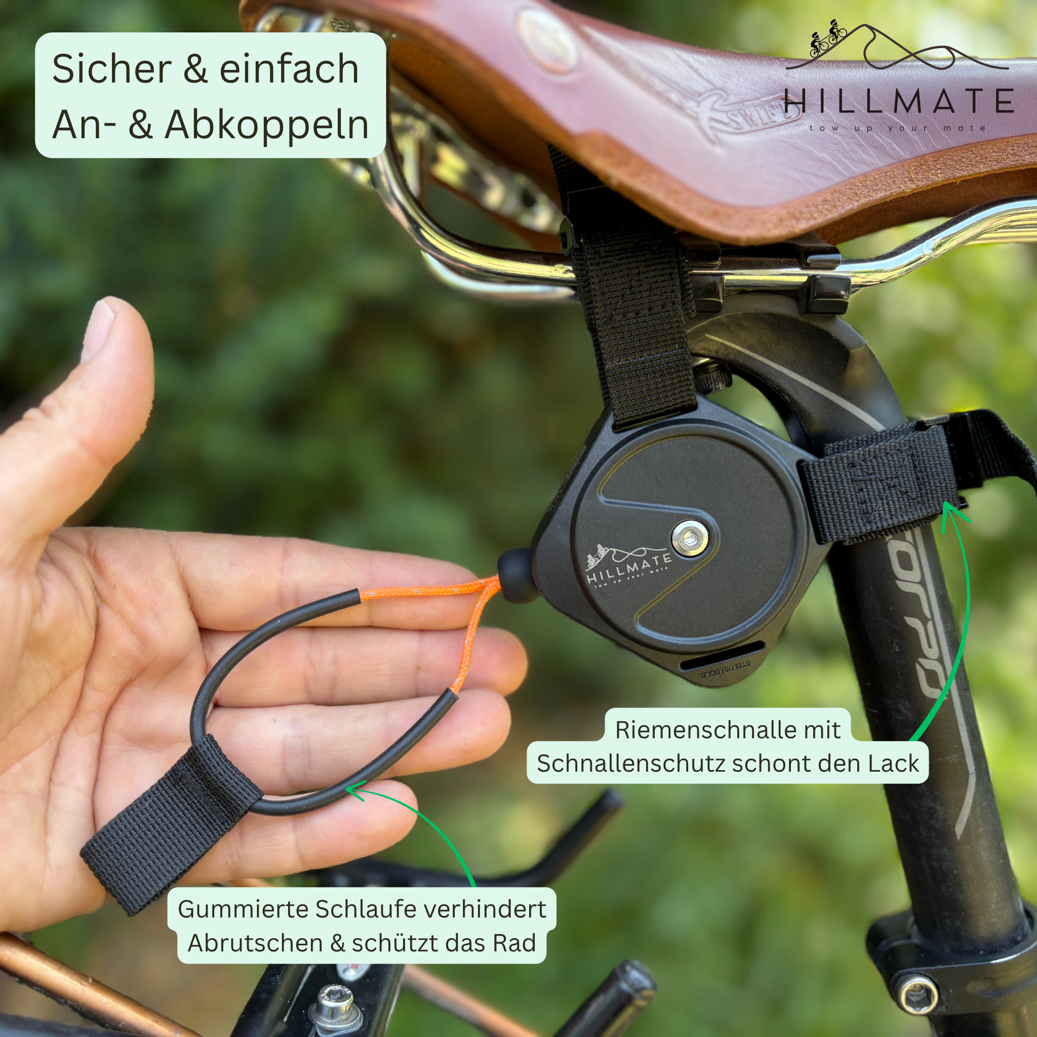 HillMate - Das Abschleppseil für jede Gelegenheit