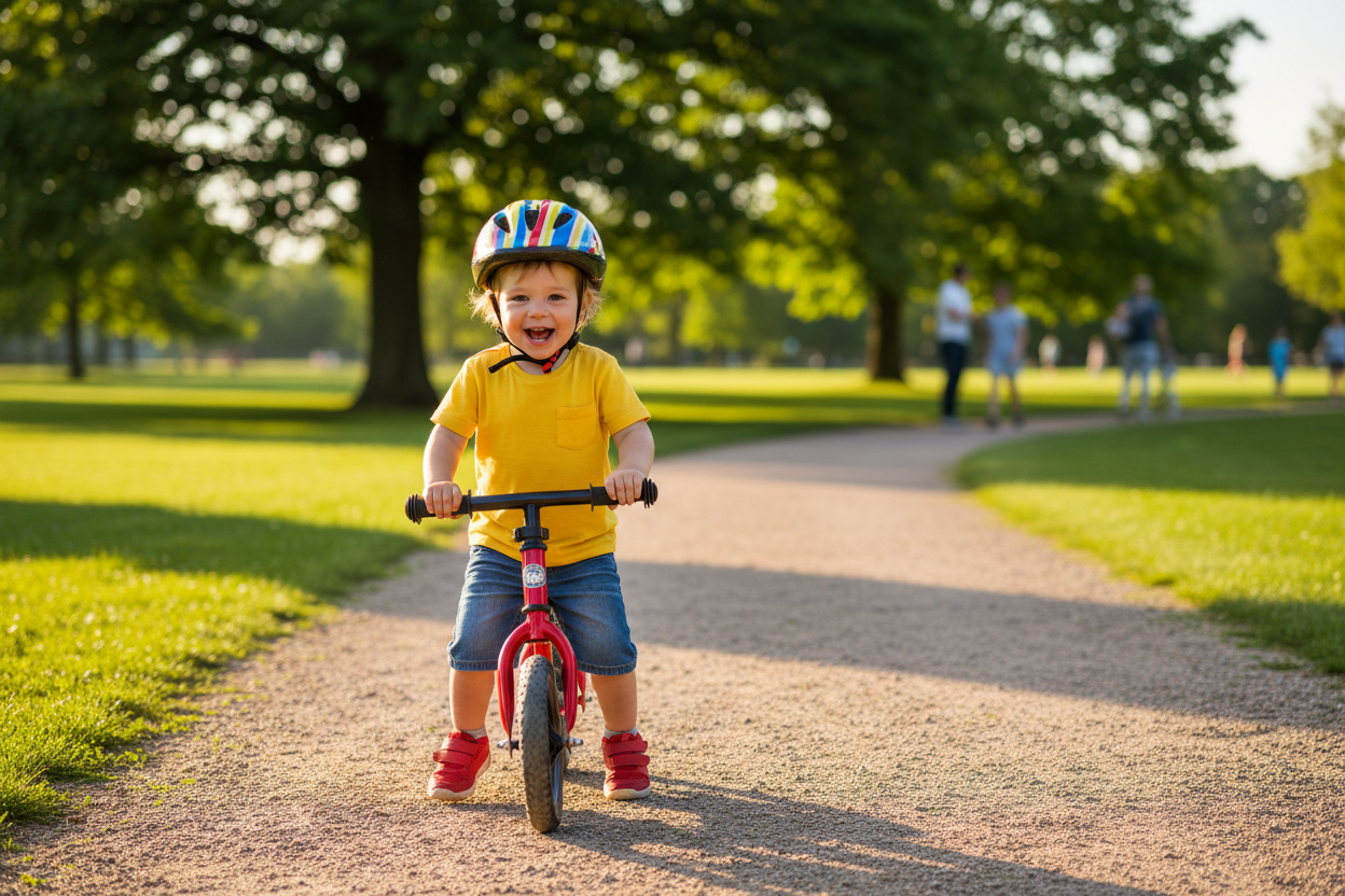 Laufrad fahren lernen: So lernt dein Kind sicher Laufrad fahren