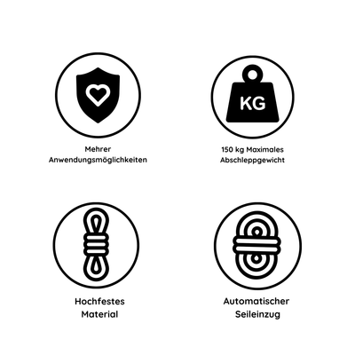 HillMate - Das Abschleppseil für jede Gelegenheit