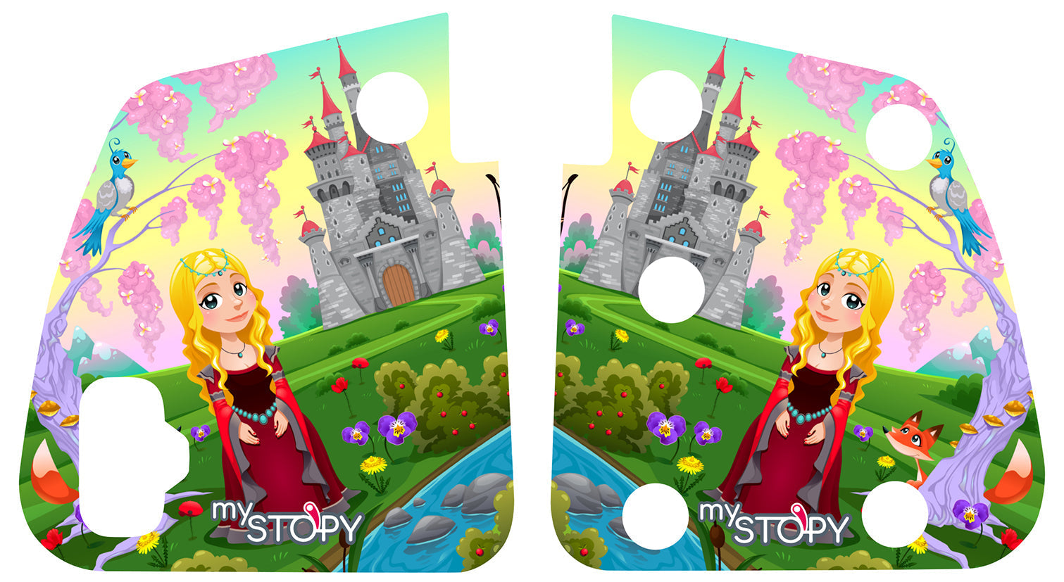 Motivaufkleber Prinzessin