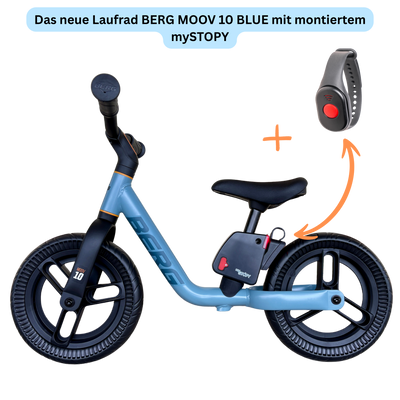 Berg Moov 10 inkl MyStopy Bremsassistent