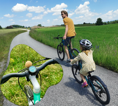 abschleppseil für kinderfahrrad BikeZipper