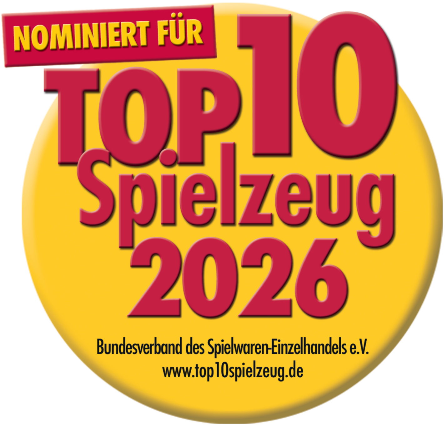 Nominiert für den Top Spielzeug Award 2026