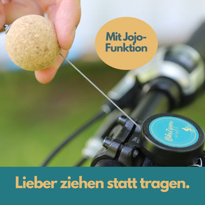 BikeZipper - das kleine Abschleppseil für Kinderfahrräder & Laufräder