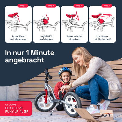 mySTOPY Laufrad Bremse für PUKY LR1 L/ LR 1L BR/ LR L