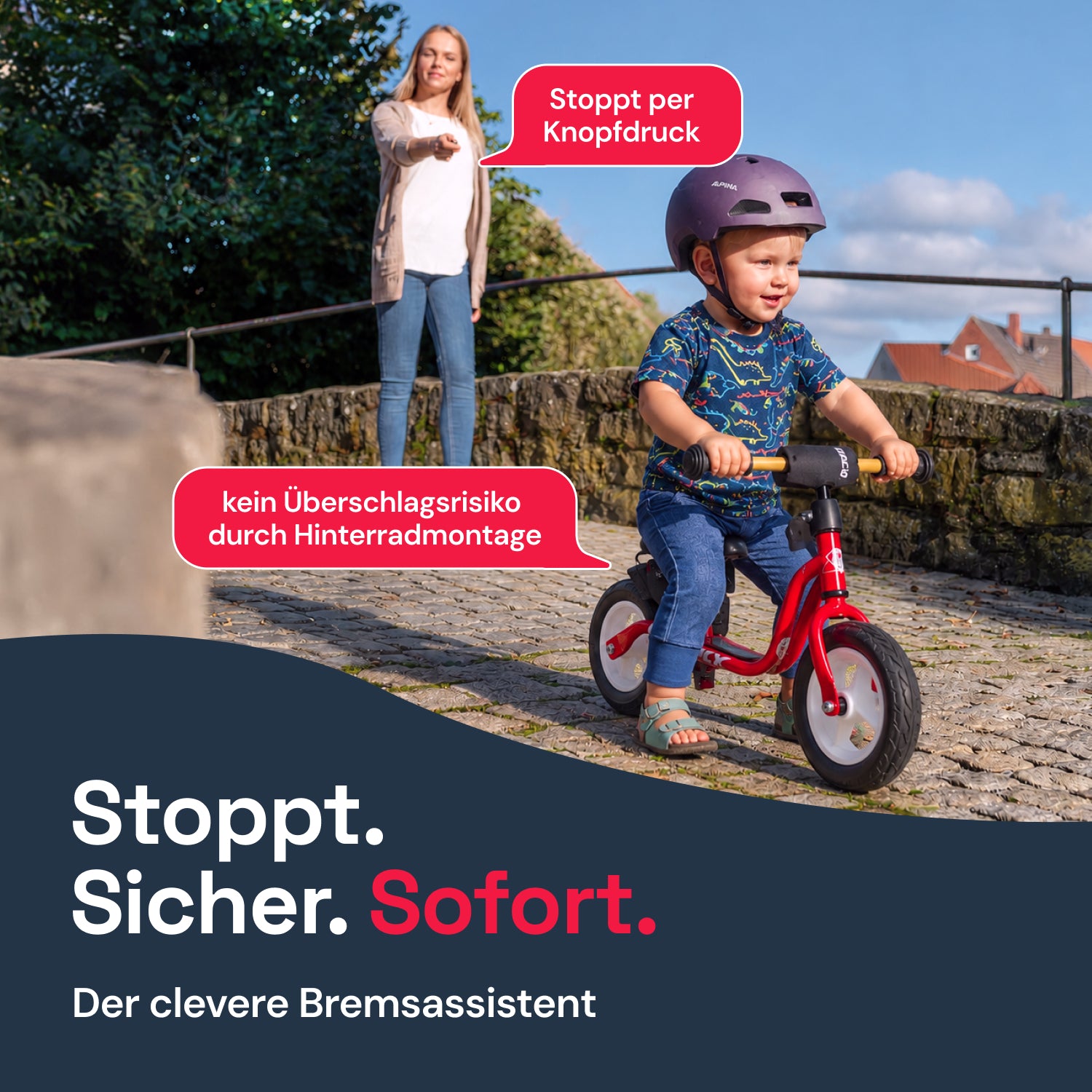 mySTOPY Laufrad Bremse für PUKY LR M